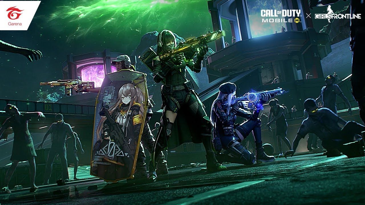 1280x720 CODM x GIRLS' FRONTLINE IS BACK. Garena Call of Duty: Mobile