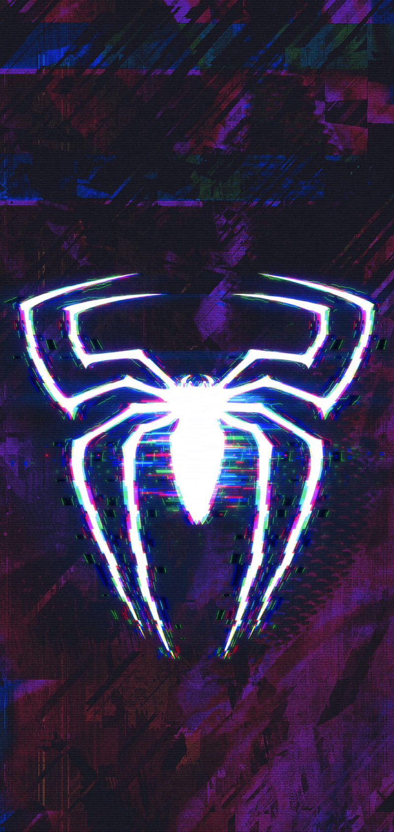800x1689 Glitch, designersnart, logo, neon, paraphernalia, sign, signs, HD phone wallpaper