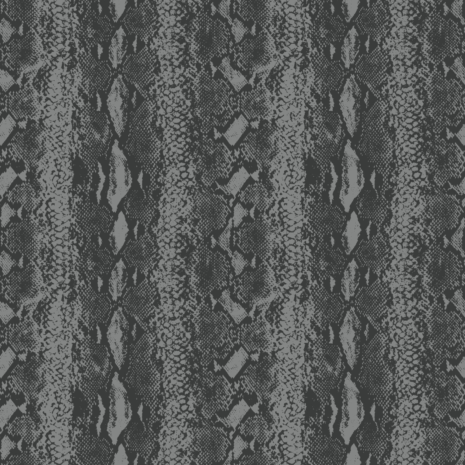 1500x1500 RoomMates Snake Skin Grey Black Peel And Stick Wallpaper