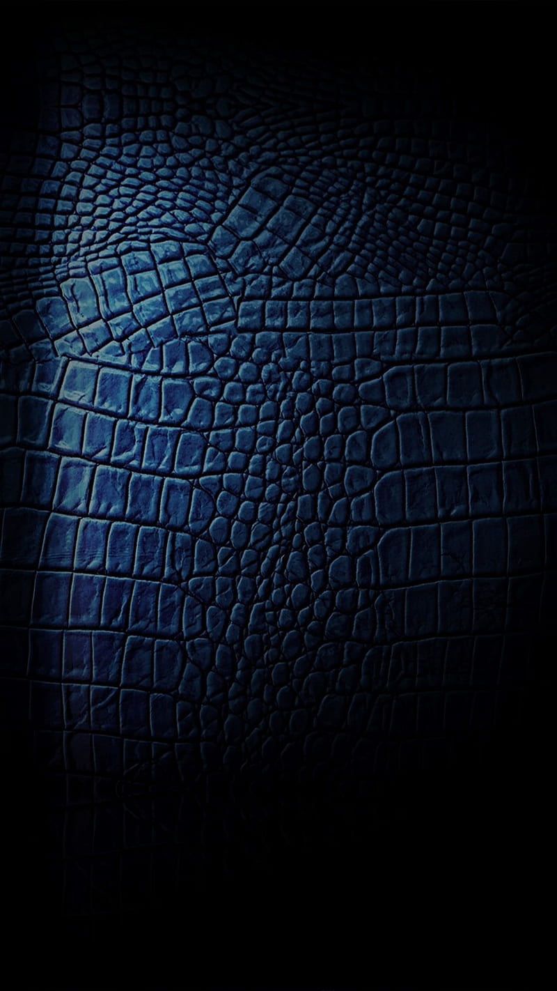 800x1422 Abstract, blue, edge, leather, s s snake skin, HD phone wallpaper