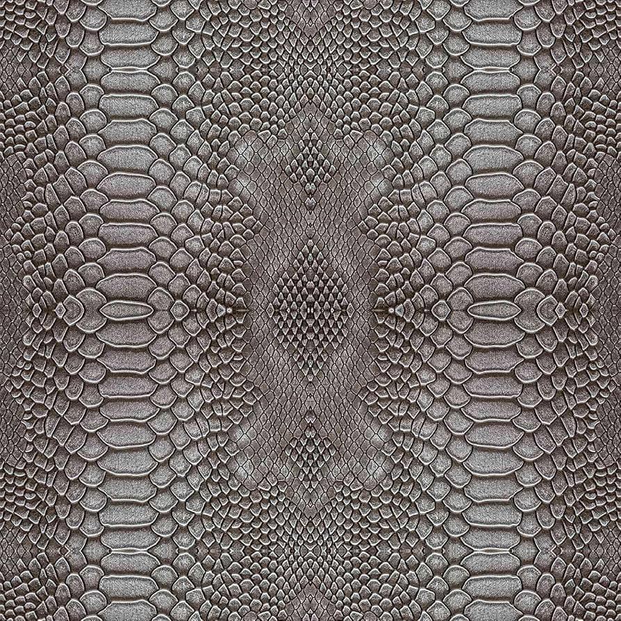 894x894 Wookmmy Modern Grey Faux Snake Skin Peel And Stick Wallpaper 17.7 X 70.8 Self Adhesive Waterproof Contact Paper Removable For Cabinets Bathroom Shelves Bedroom Accent Wallpaper