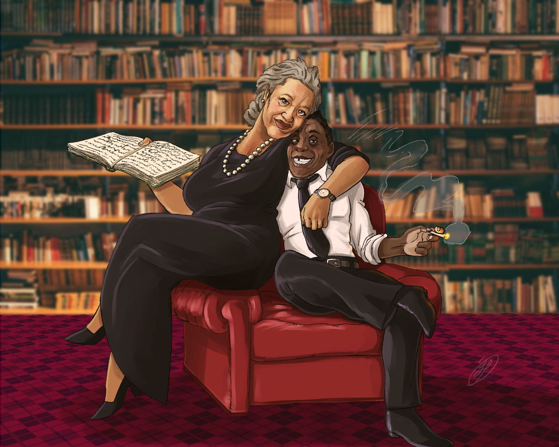 1920x1536 Commission: Morrison and Baldwin