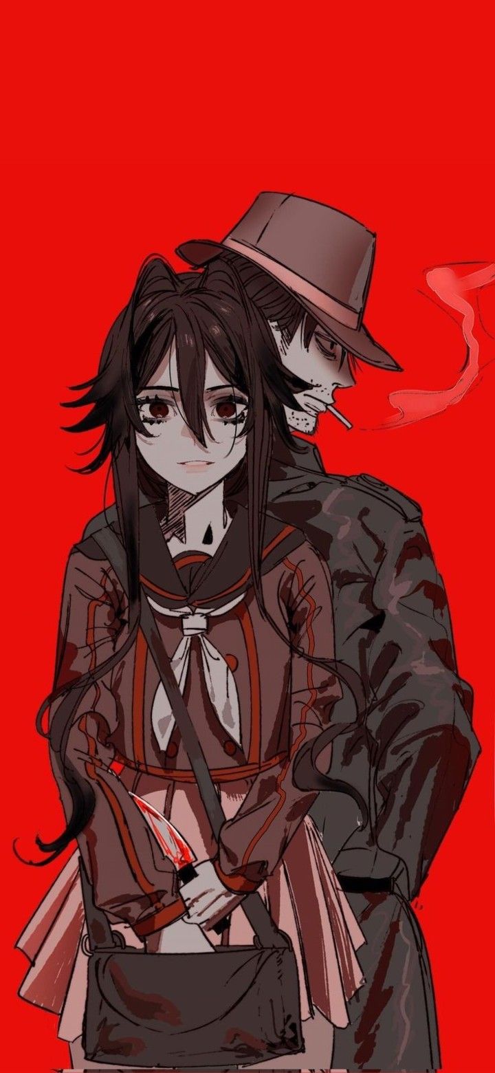 720x1560 Ryoba & The Journalist Wallpaper