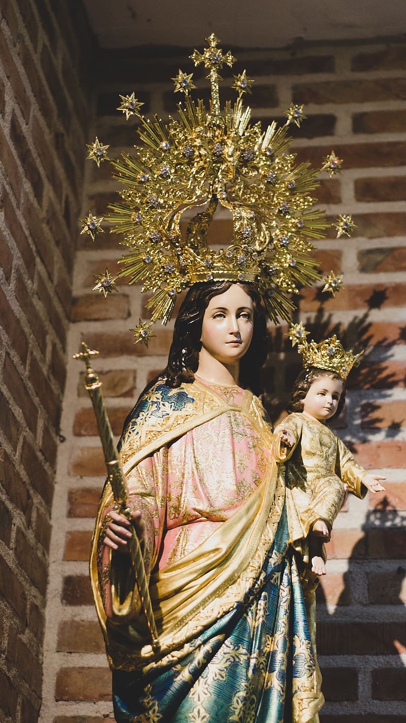 800x1422 Mother Mary, HD phone wallpaper