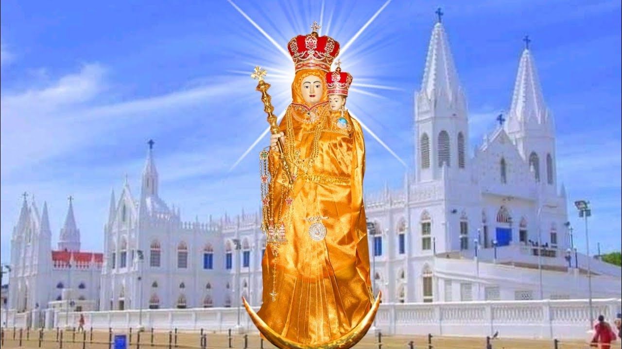 1280x720 Mathave thunai neere ummai.. tamil christian song.. velankanni madha status.. மாதாவே துணை நீரே
