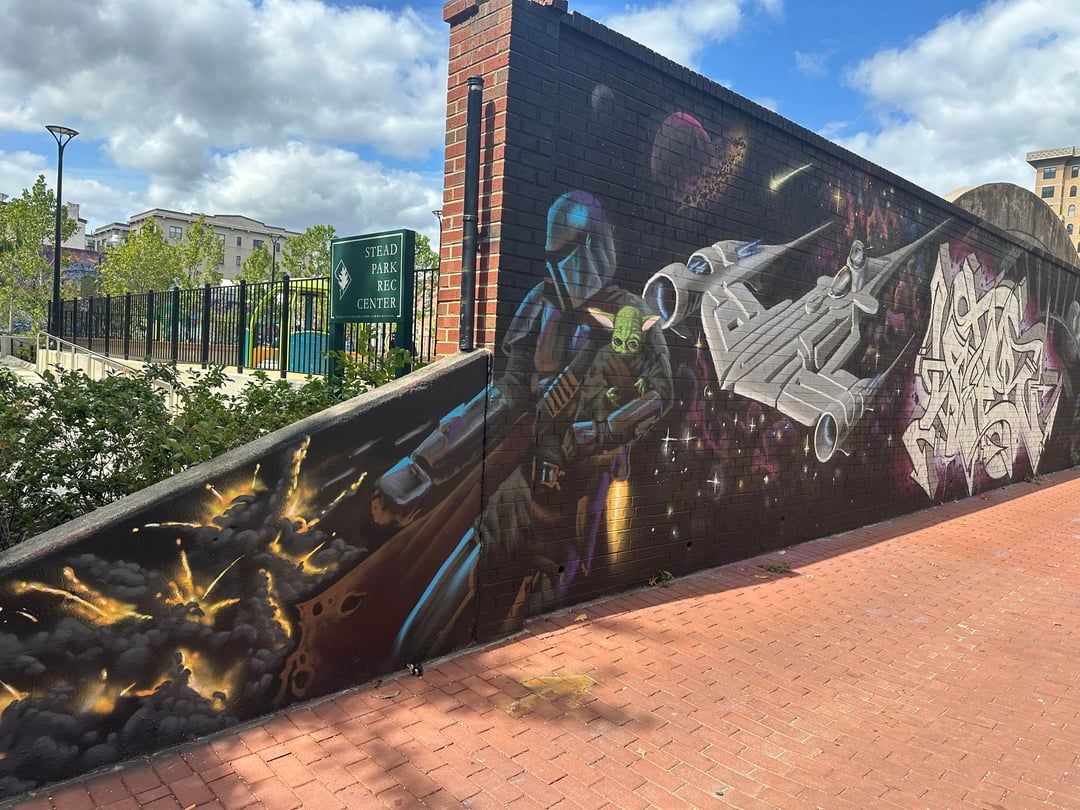 1080x810 Star Wars graffiti