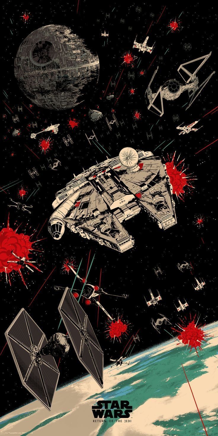 736x1472 Star Wars Original Trilogy Prints by Raid 71. Batman duvar kağıdı, Graffiti sanat, Sanat logo