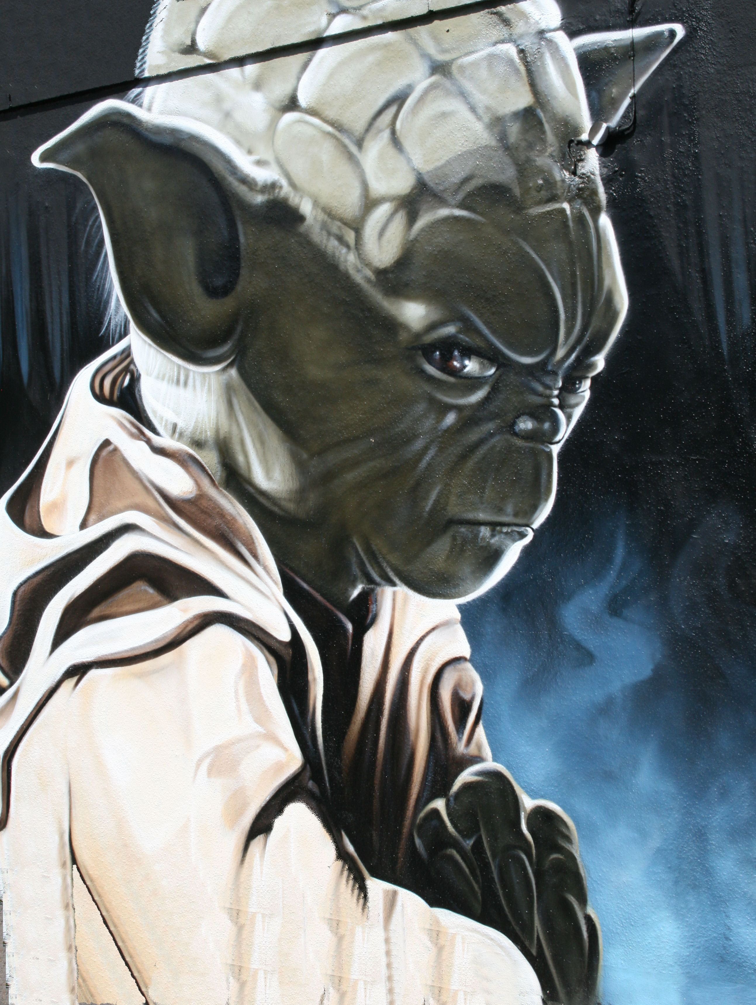 2587x3437 Geek Art Gallery: Gallery: Star Wars Graffiti