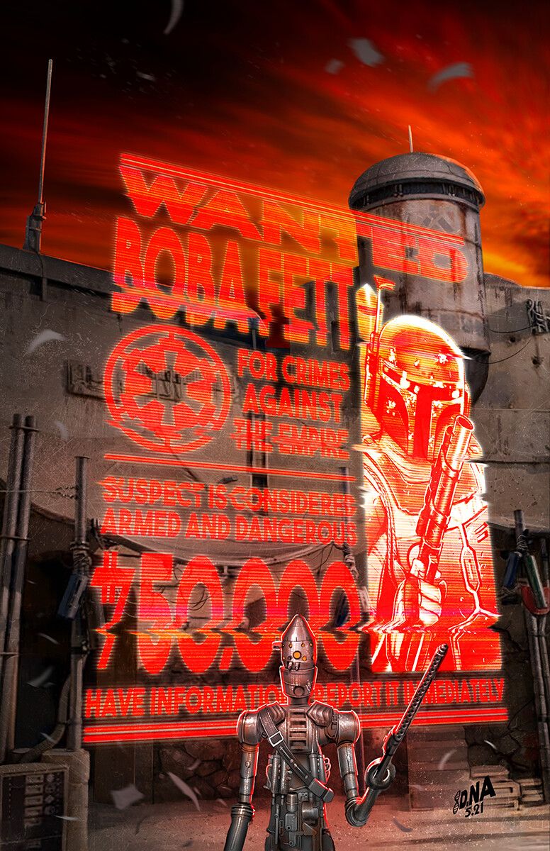 776x1200 David Nakayama Wars Wanted Posters
