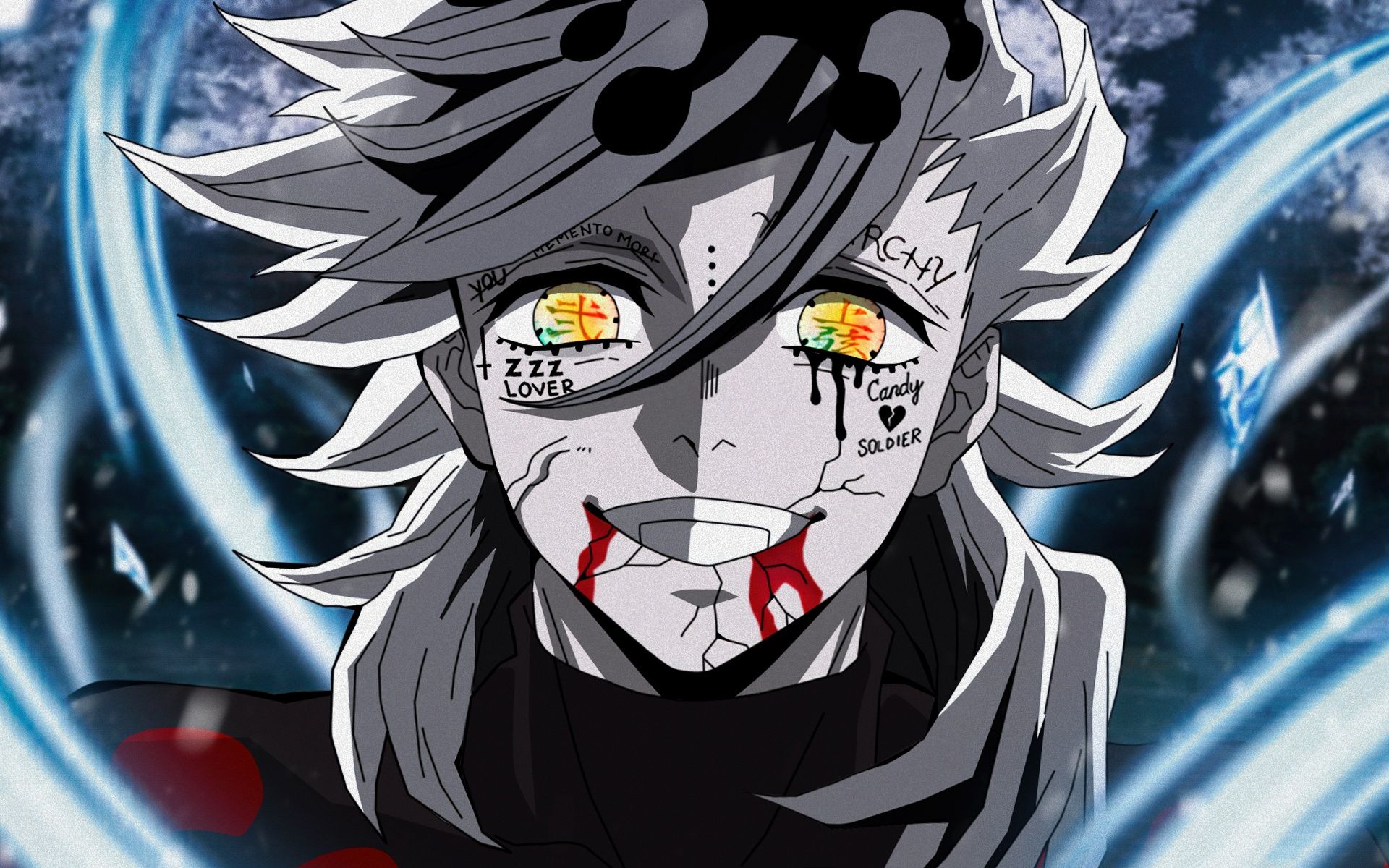 1920x1200 Douma Wallpaper 4K, Demon Slayer: Kimetsu no Yaiba