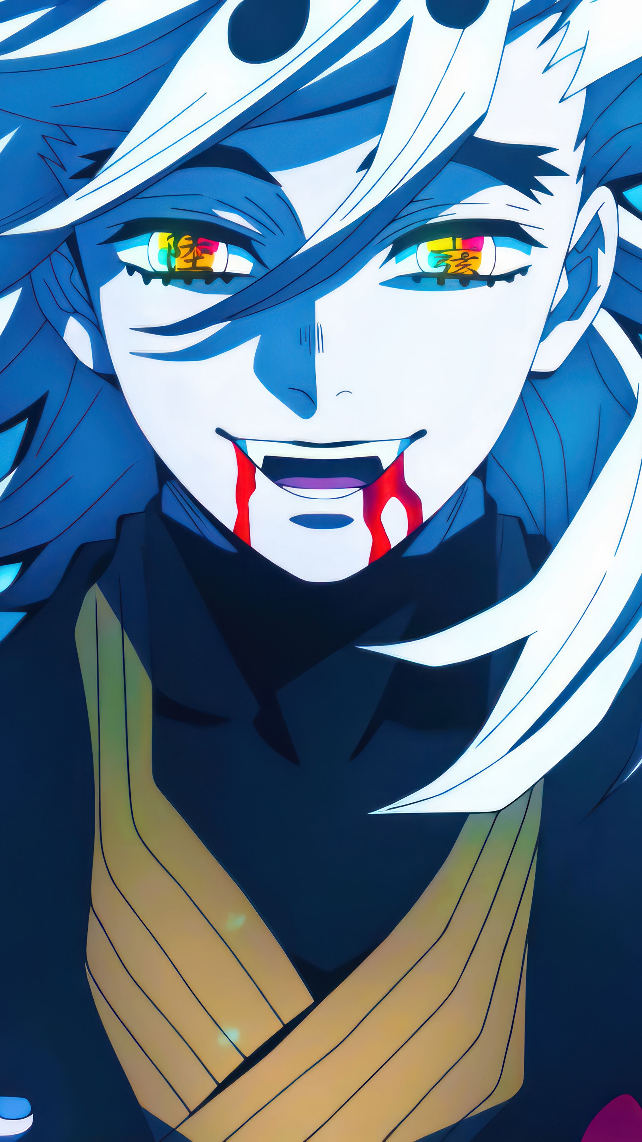 2160x3840 Doma Upper Rank 2 Demon Slayer: Kimetsu no Yaiba Wallpaper 4K HD PC a