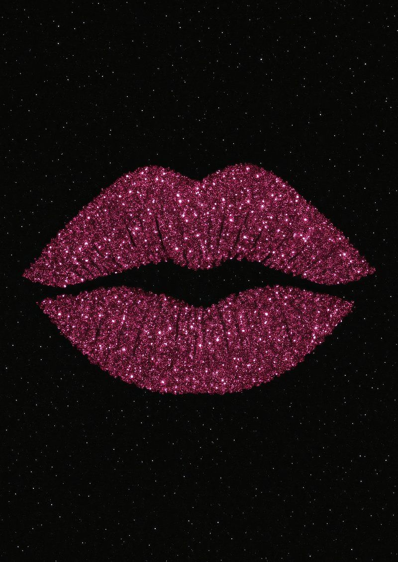 800x1131 Glitter Lips Wallpaper Image Wallpaper