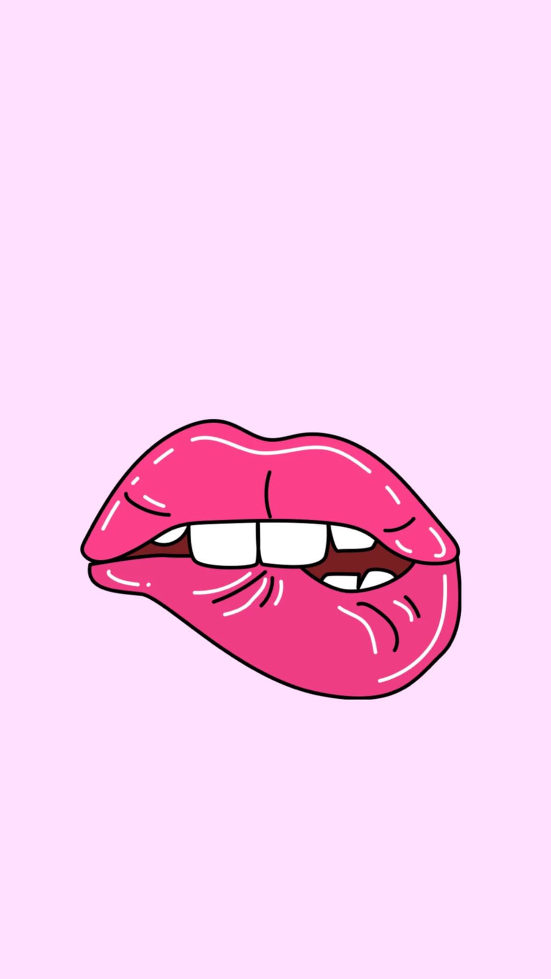 1080x1920 Baddie Lips Wallpaper