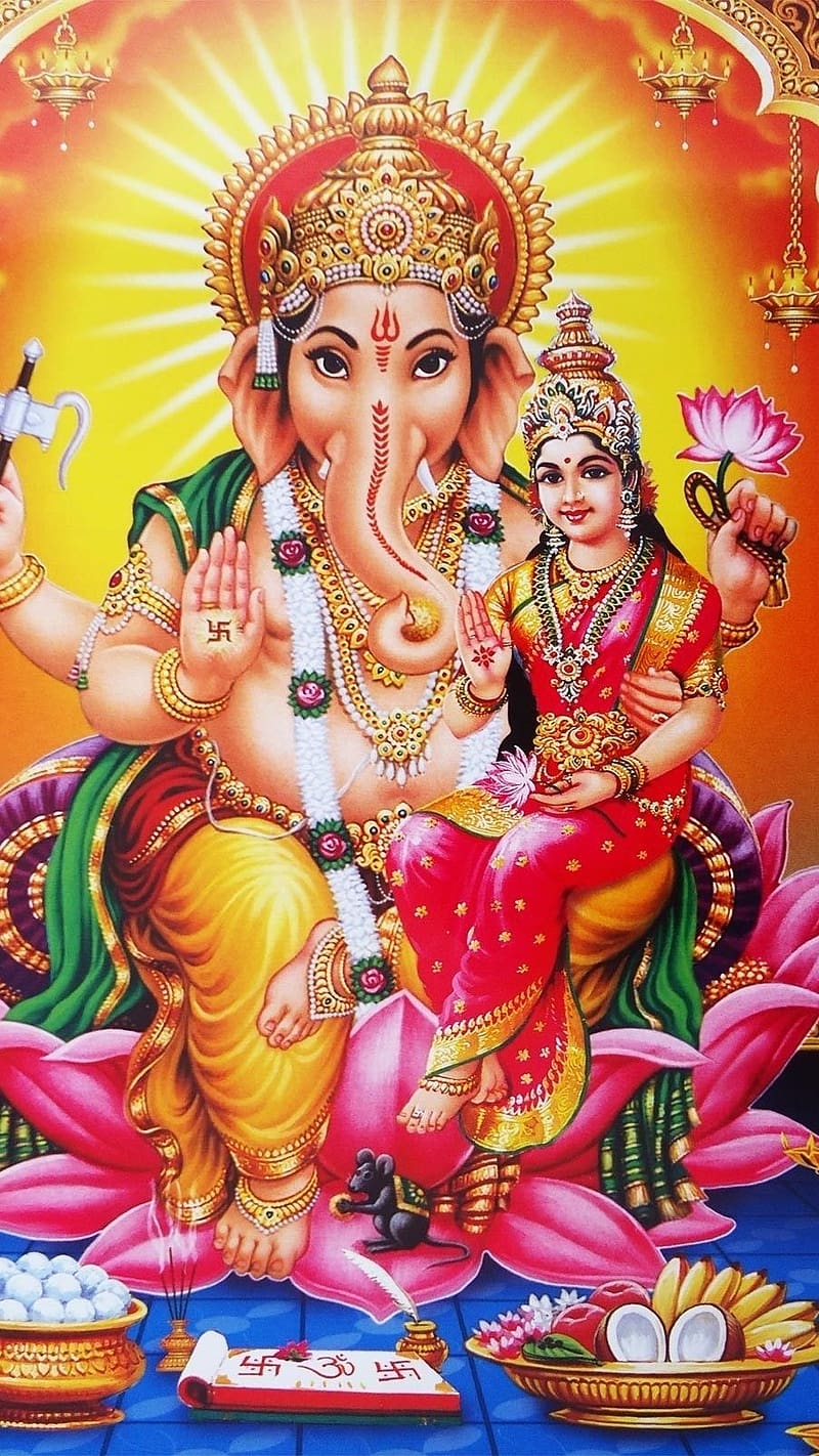 800x1422 Vinayagar, riddhi, lord, god, HD phone wallpaper