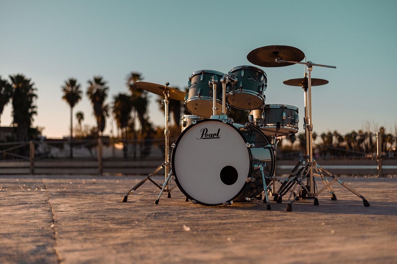 1280x852 Free Drumset & Music Photo