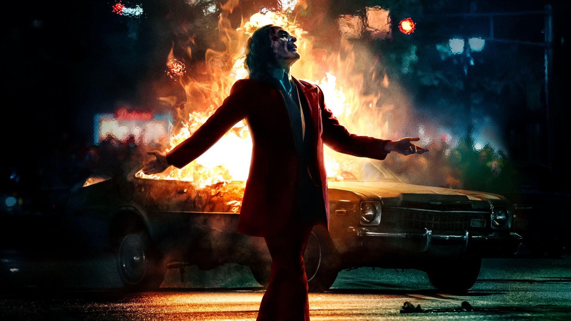 1920x1080 joker movie 10k MacBook Air Wallpaper Download