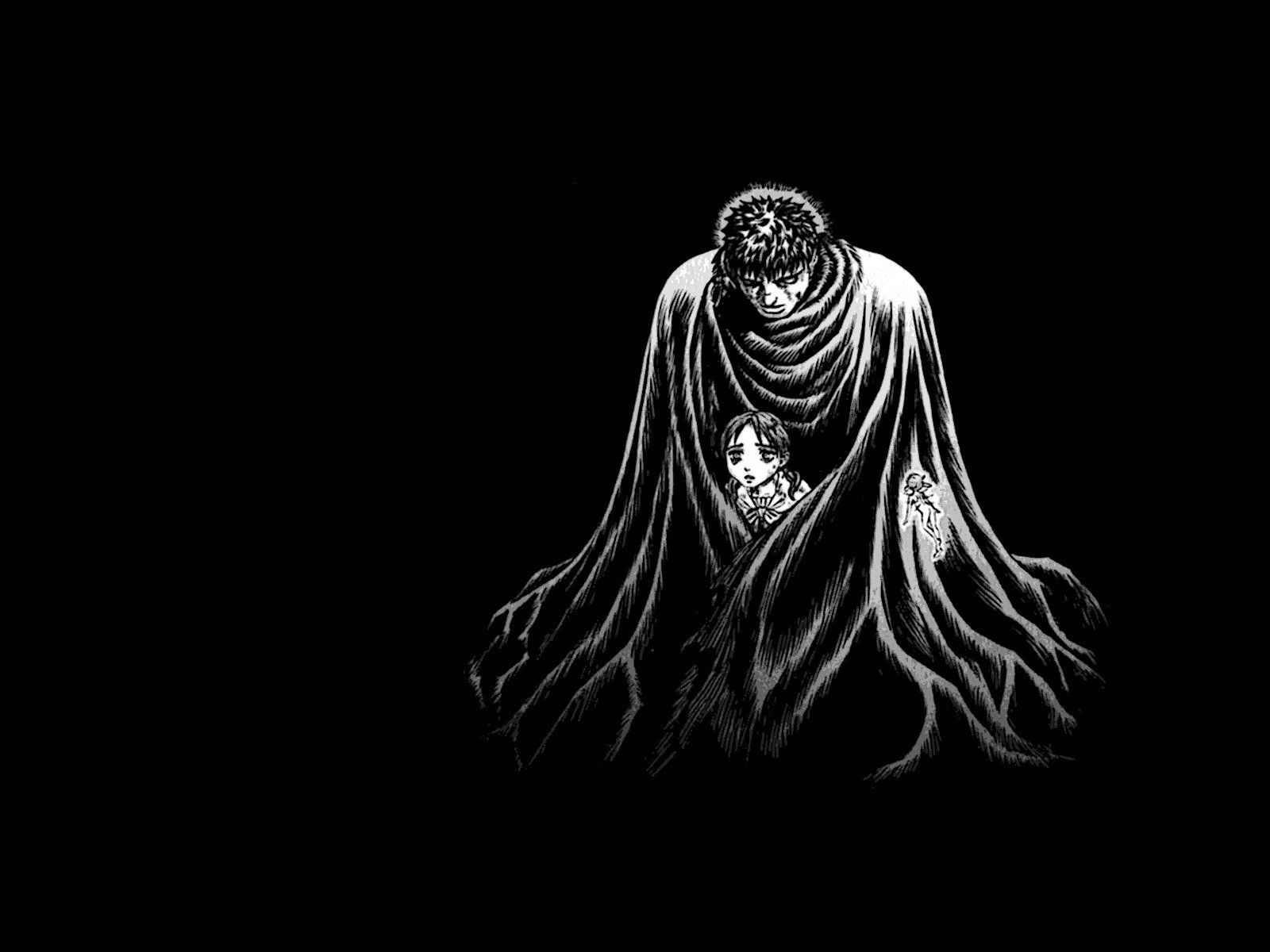 1600x1200 Berserk: Guts & Puck of Shadows (HD Wallpaper)x1200