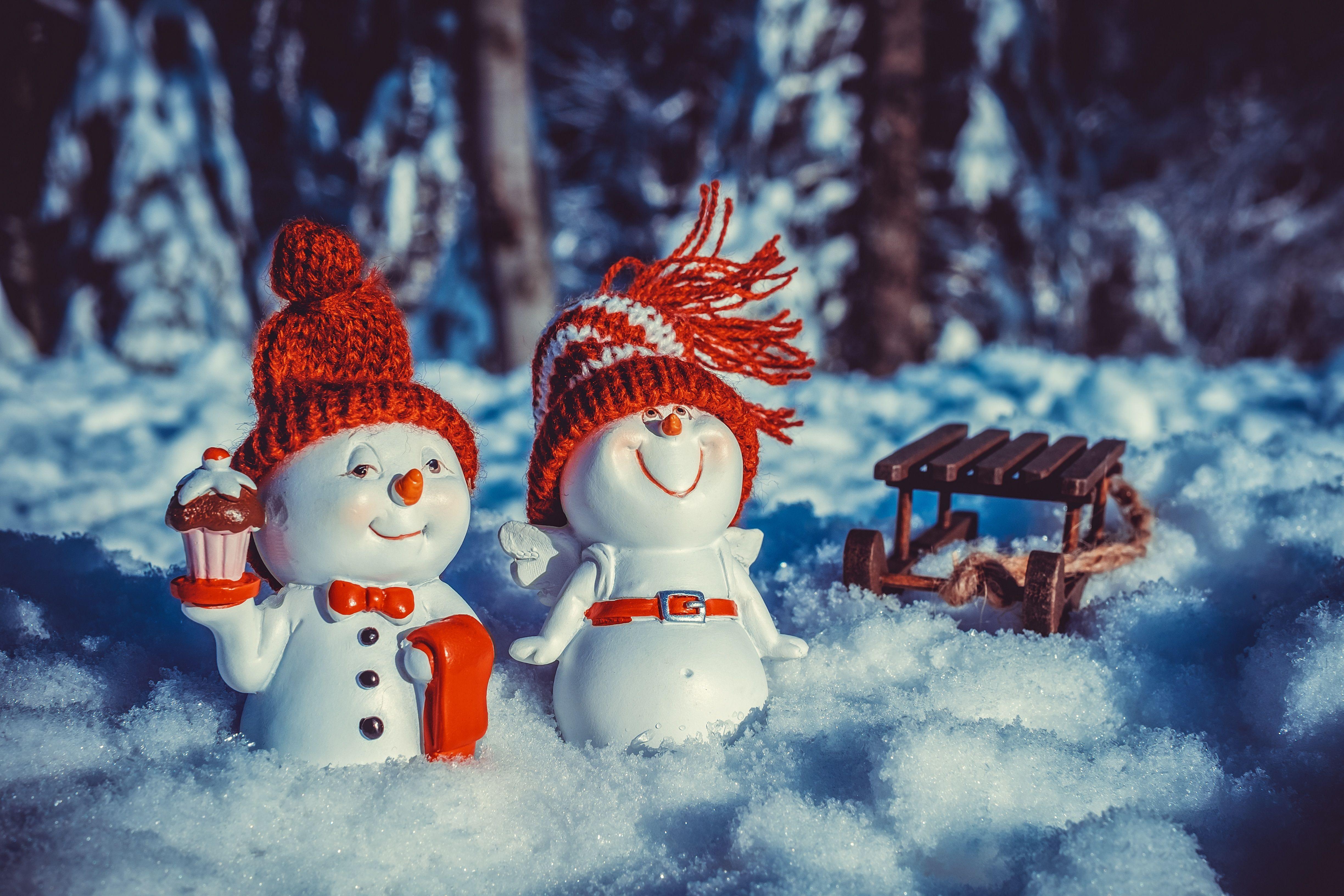 Winter Snowman 4k Wallpapers Top Free Winter Snowman 4k Backgrounds Wallpaperaccess