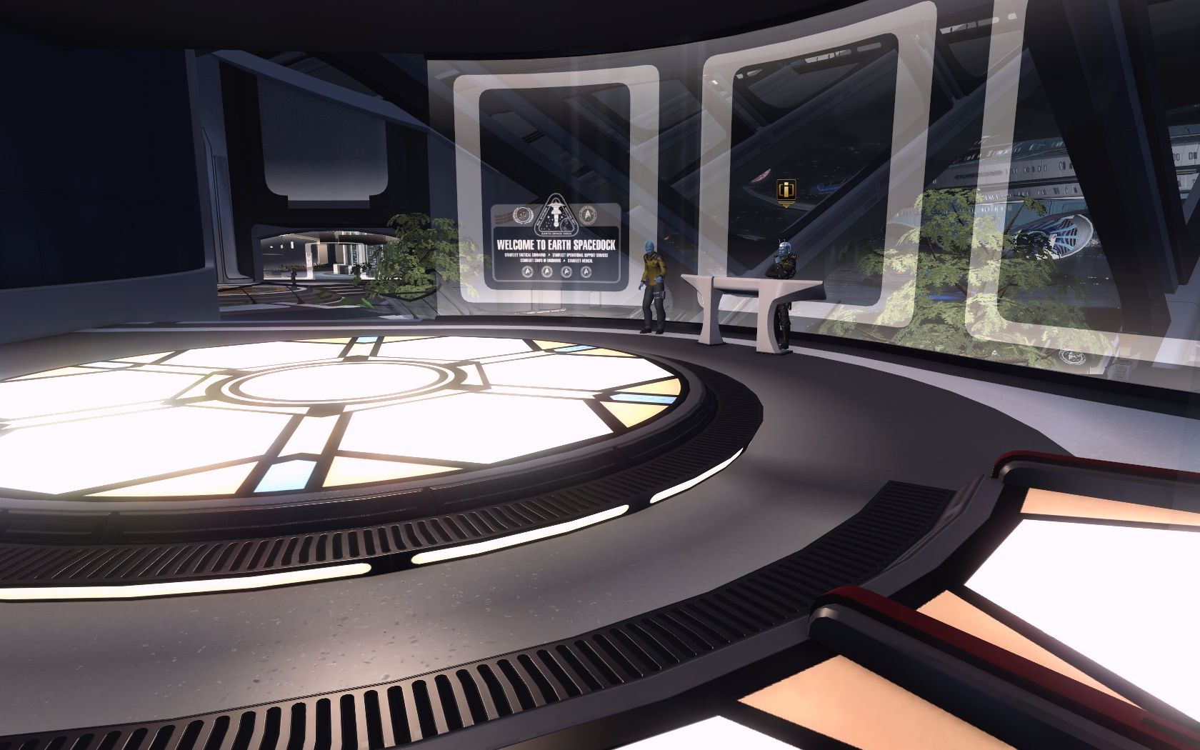 1680x1050 STAR TREK ONLINE. the newly awaited soon earth space dock