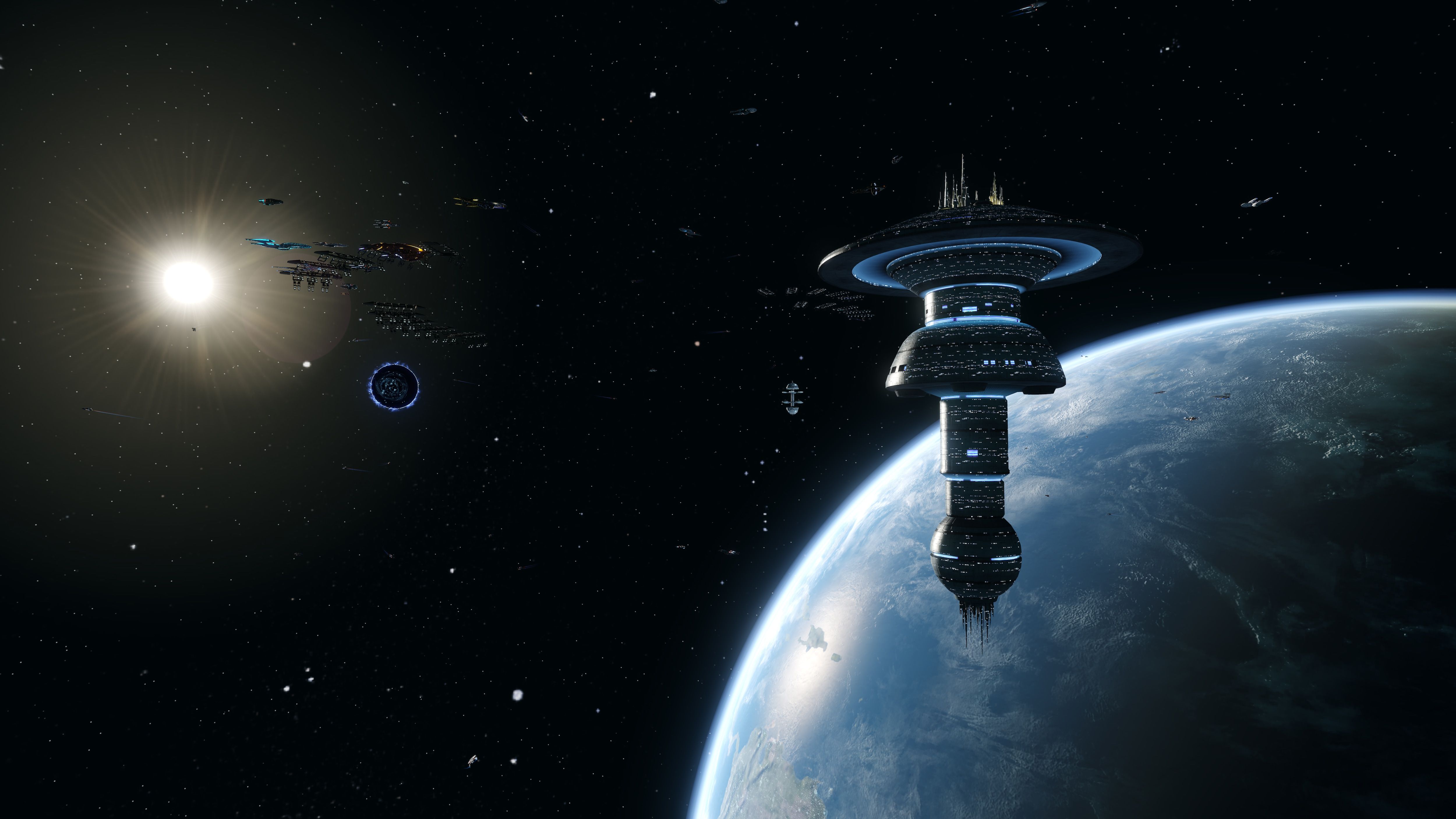 5000x2813 Earth Space Dock Update