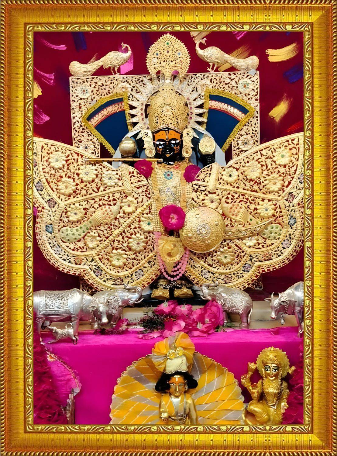1109x1500 taani creations Sanwariya Seth Religious Frame Price in India taani creations Sanwariya Seth Religious Frame online at