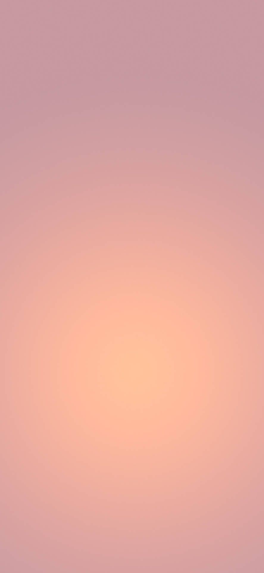 887x1920 Peach Colour Simple iPhone Wallpaper
