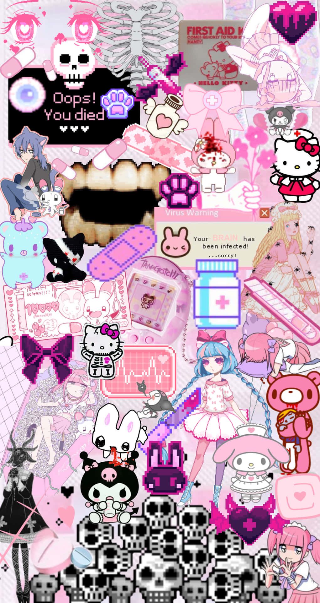 1021x1920 YamiKawaii Wallpaper