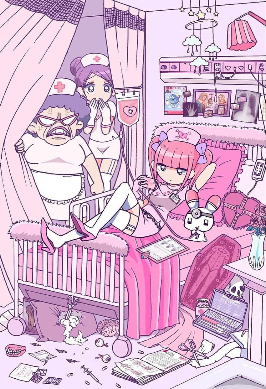850x1242 YamiKawaii Wallpaper