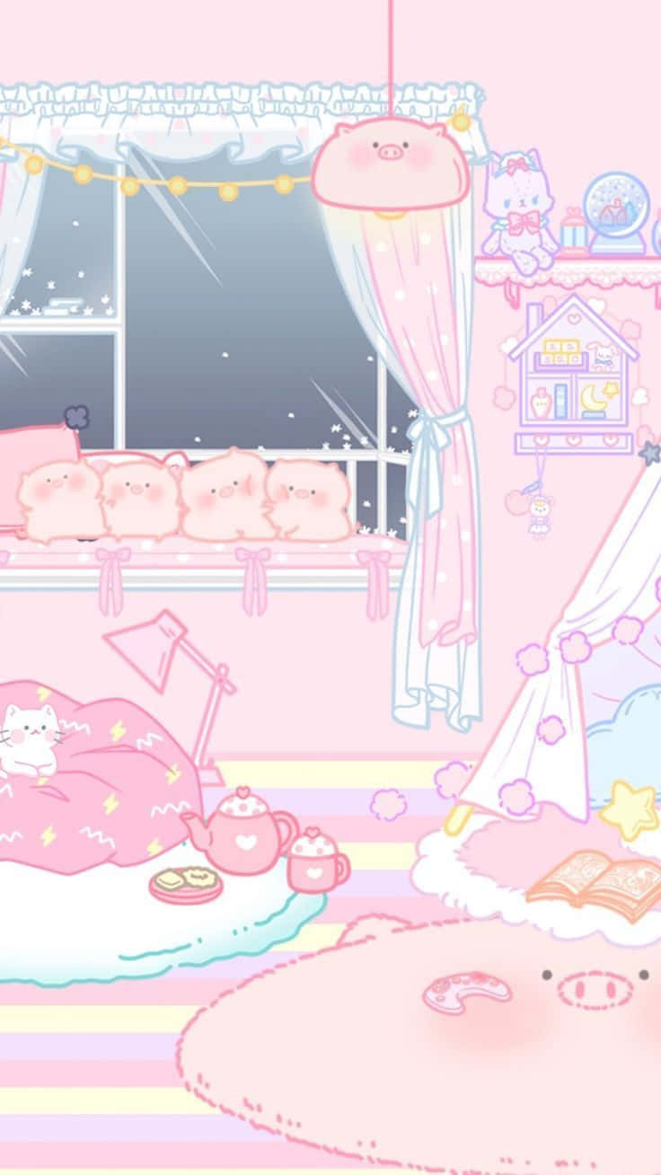 736x1308 Yami Kawaii Wallpaper
