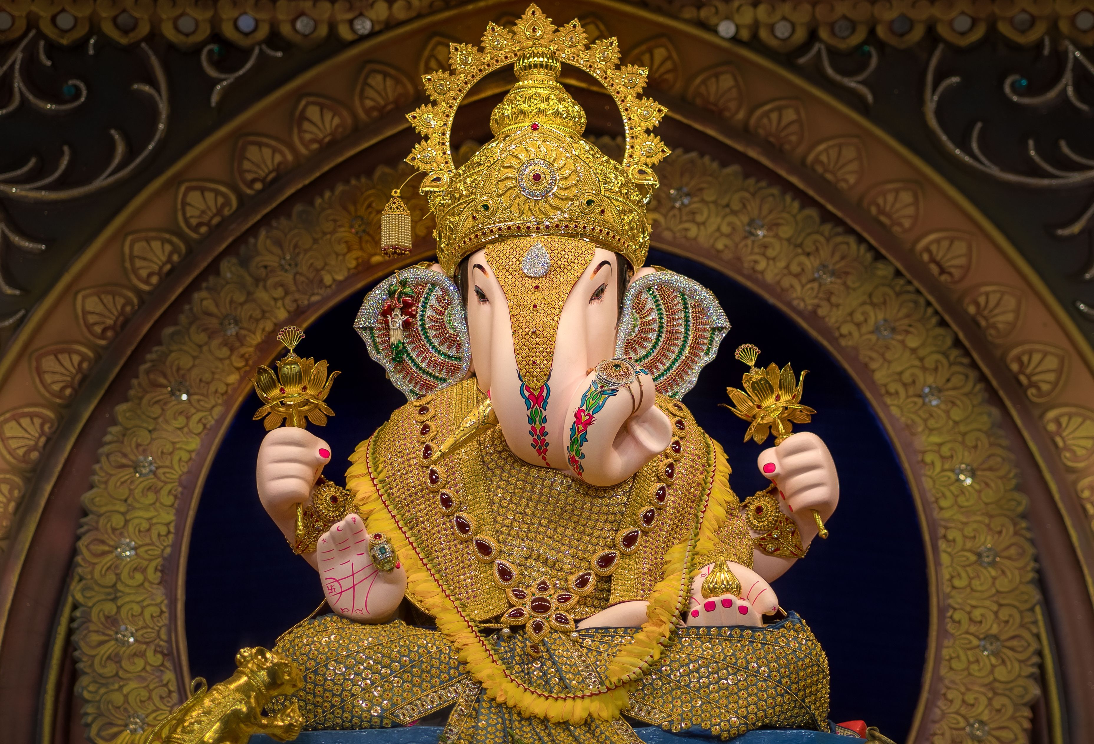 3713x2526 Dagdusheth Halwai Ganapati Temple Pune Photo, Download The BEST Free Dagdusheth Halwai Ganapati Temple Pune & HD Image