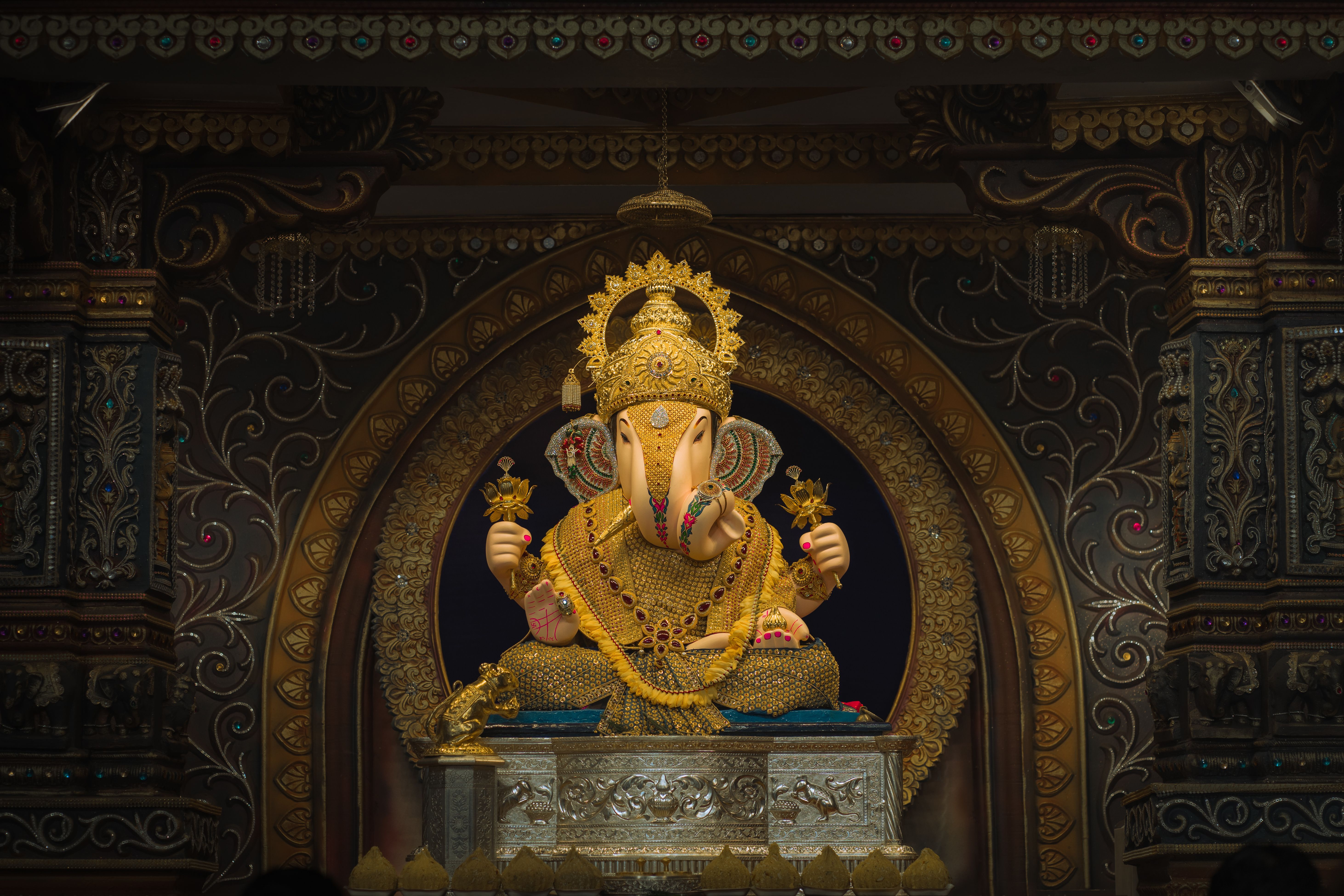 5848x3899 Dagdusheth Halwai Ganapati Temple Pune Photo, Download The BEST Free Dagdusheth Halwai Ganapati Temple Pune & HD Image