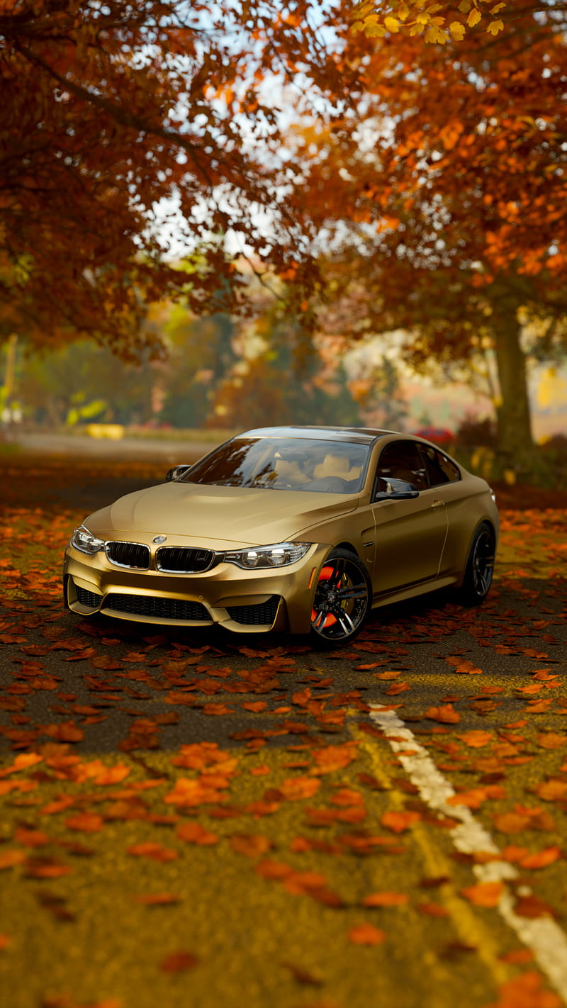 800x1422 Bmw m bmwm forza horizon yellow, HD phone wallpaper