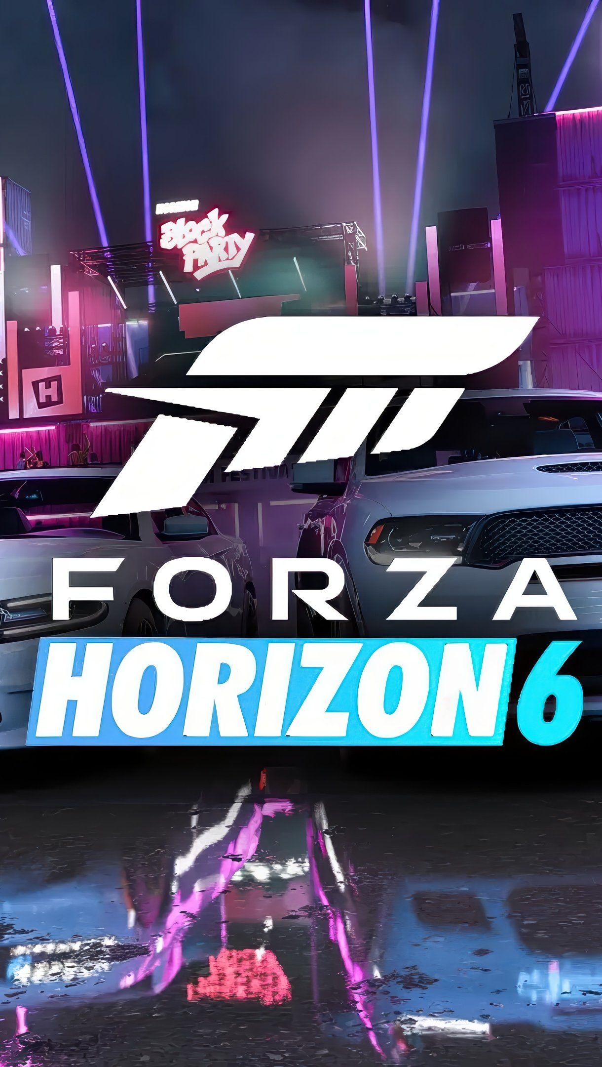1220x2160 Horizon Festival with Logo Horizon 6 Wallpaper 4K for iPhone and Mobile Phone