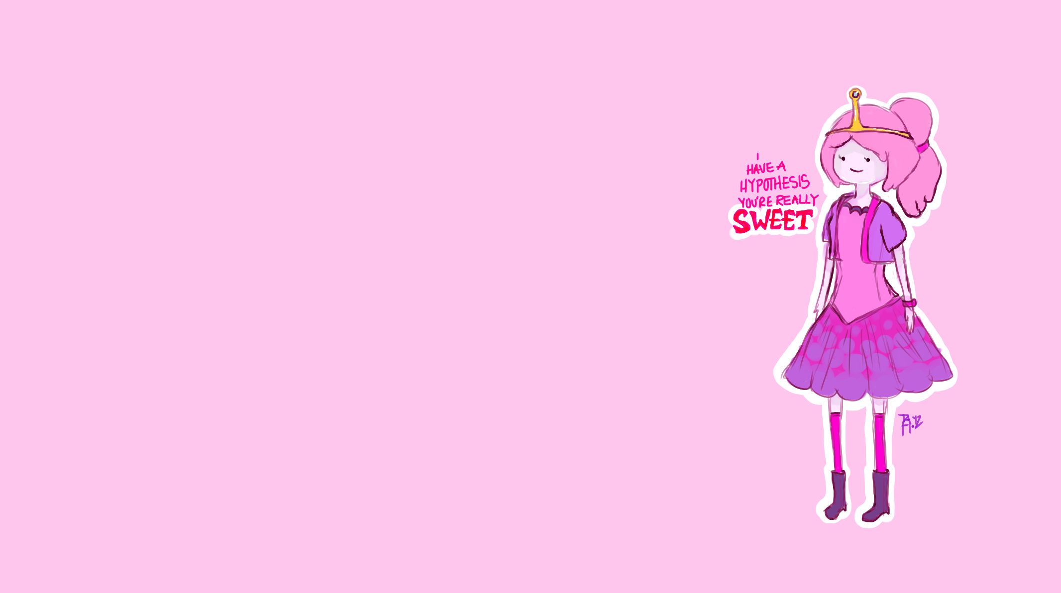 2132x1192 Wallpaper Princess, princess, adventure time, Adventure Time, Bubblegum, Bubblegum for mobile and desktop, section фильмы, resolution 2132x1192