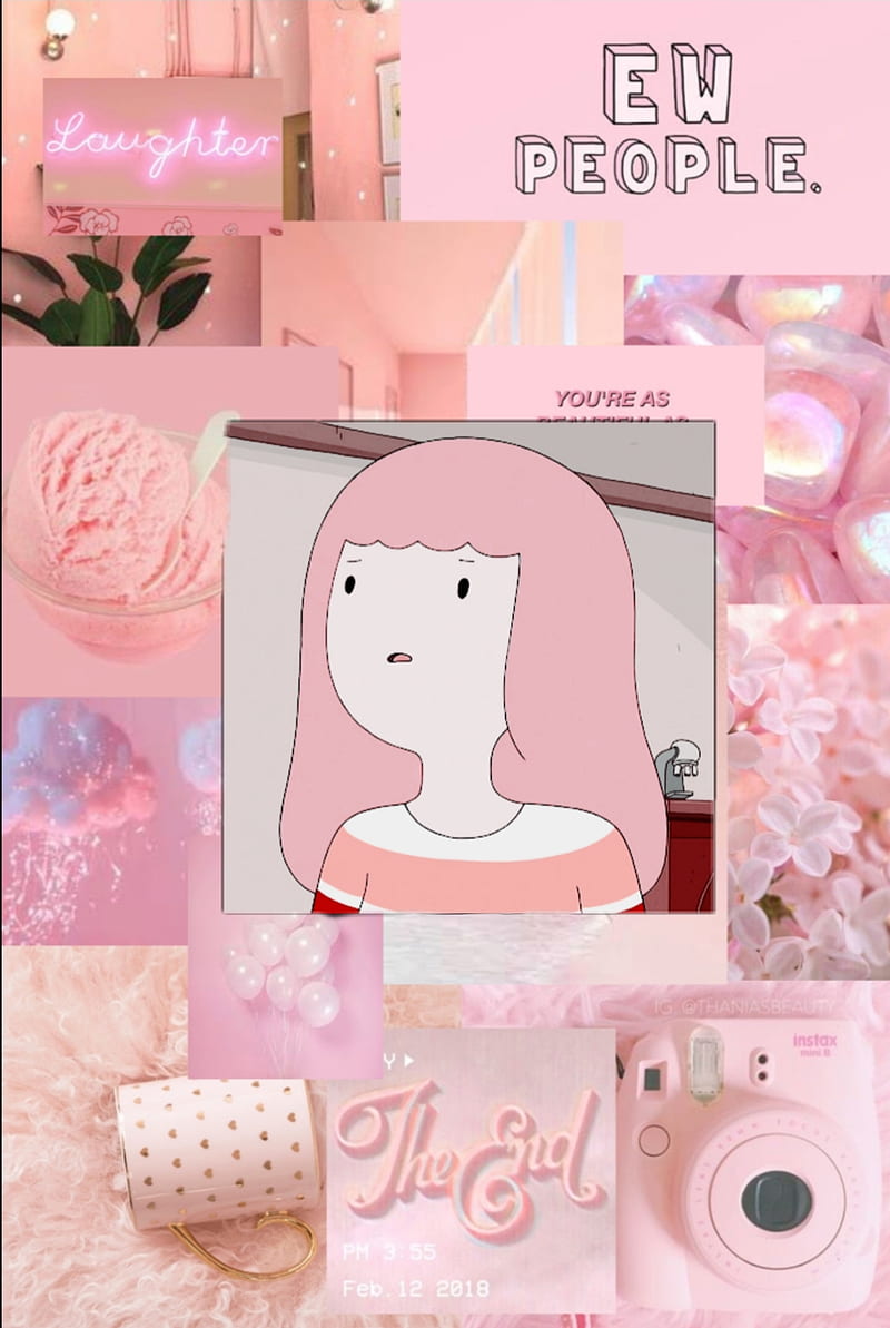 800x1193 B u b b l e g u m, adventure time, aesthetic, cartoon network, kawaii, marceline, HD phone wallpaper