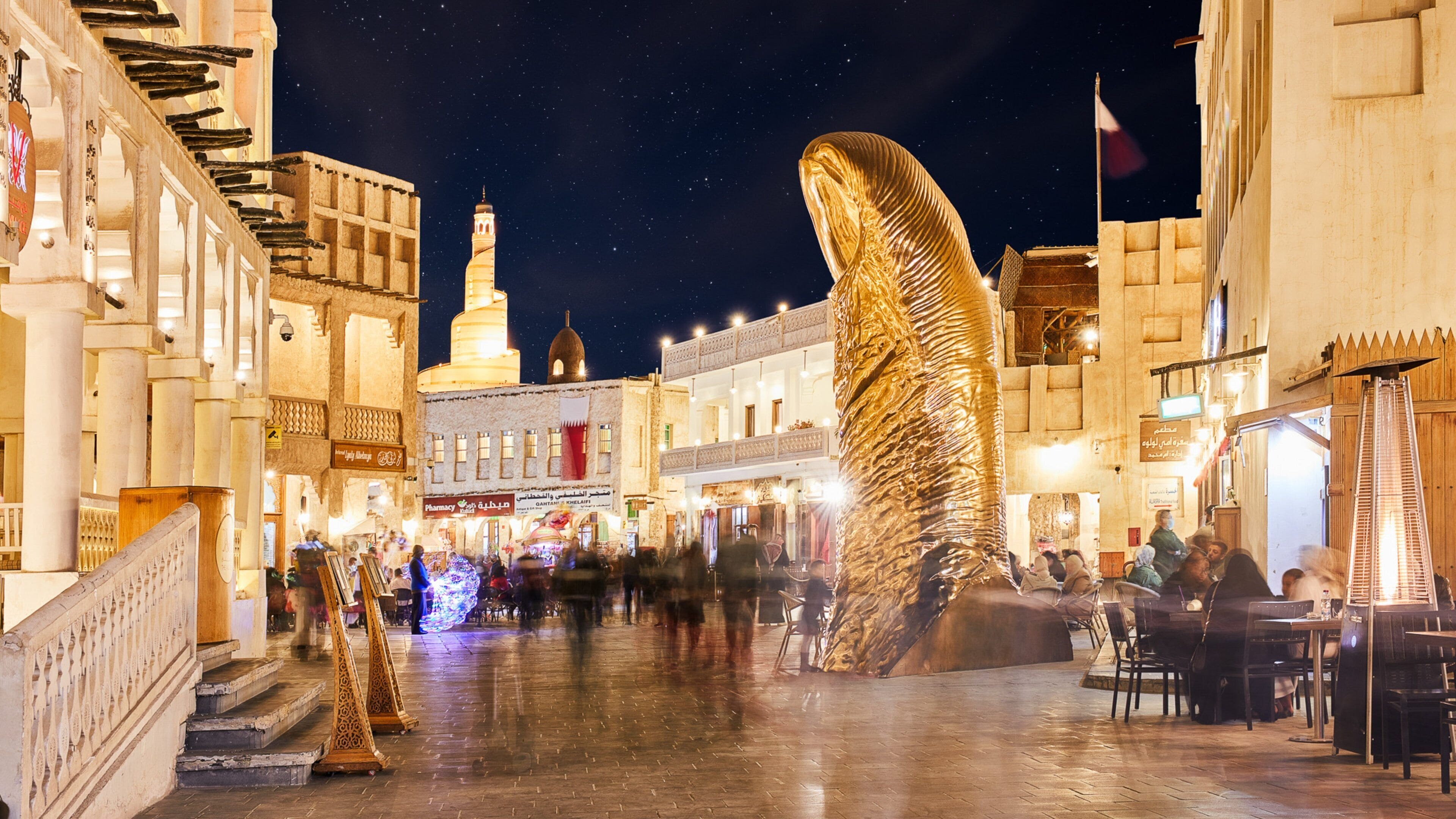 3840x2160 Souq Waqif Art Center Tours