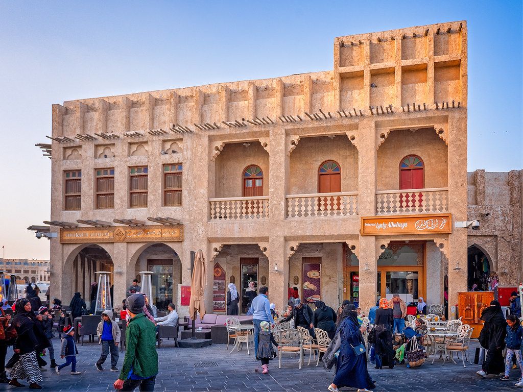 1024x768 Souq Waqif, Doha, Qatar. Souq Waqif is a souq in Doha, in t