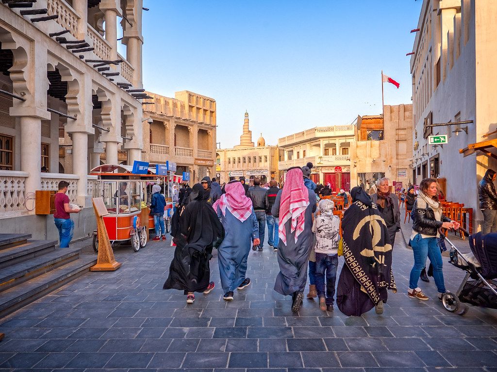 1024x768 Souq Waqif, Doha, Qatar. Souq Waqif is a souq in Doha, in t