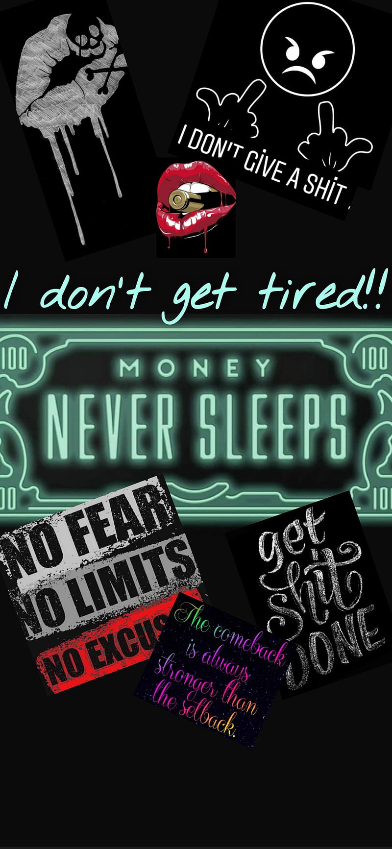 800x1733 P2 duel screen, hustle, money, HD phone wallpaper