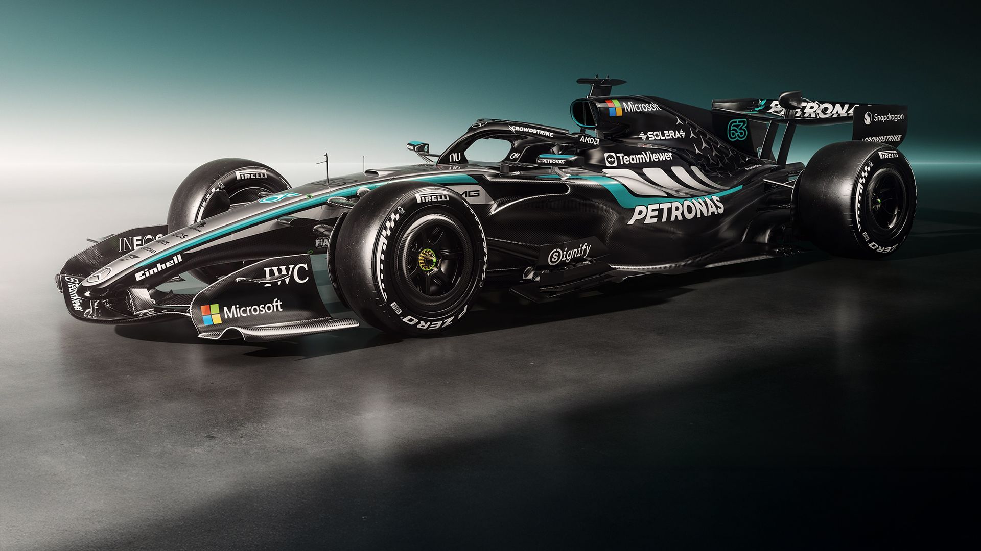 1920x1080 Mercedes AMG PETRONAS F1 Team Reveals Its 2026 Challenger AMG PETRONAS F1 Team
