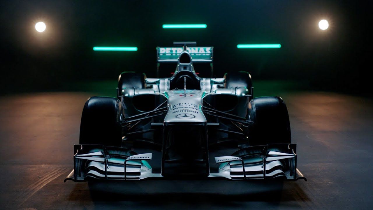 1280x720 Lewis Hamilton's First Race Winning Mercedes AMG Petronas F1 Car