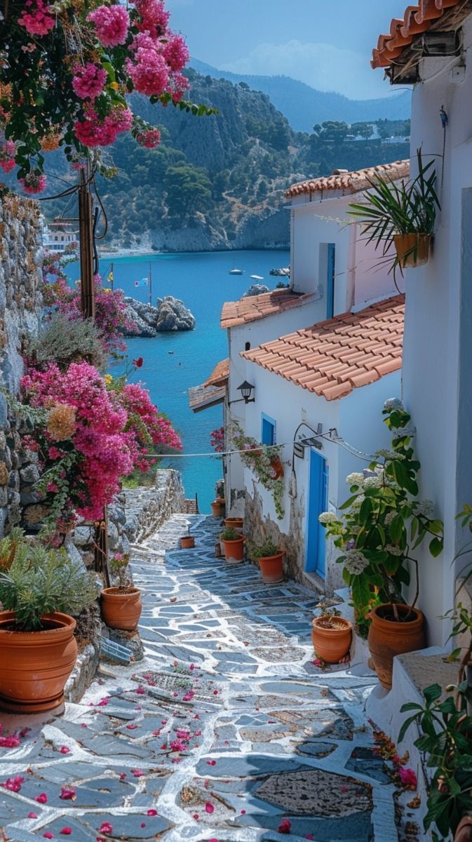 673x1200 Santorini