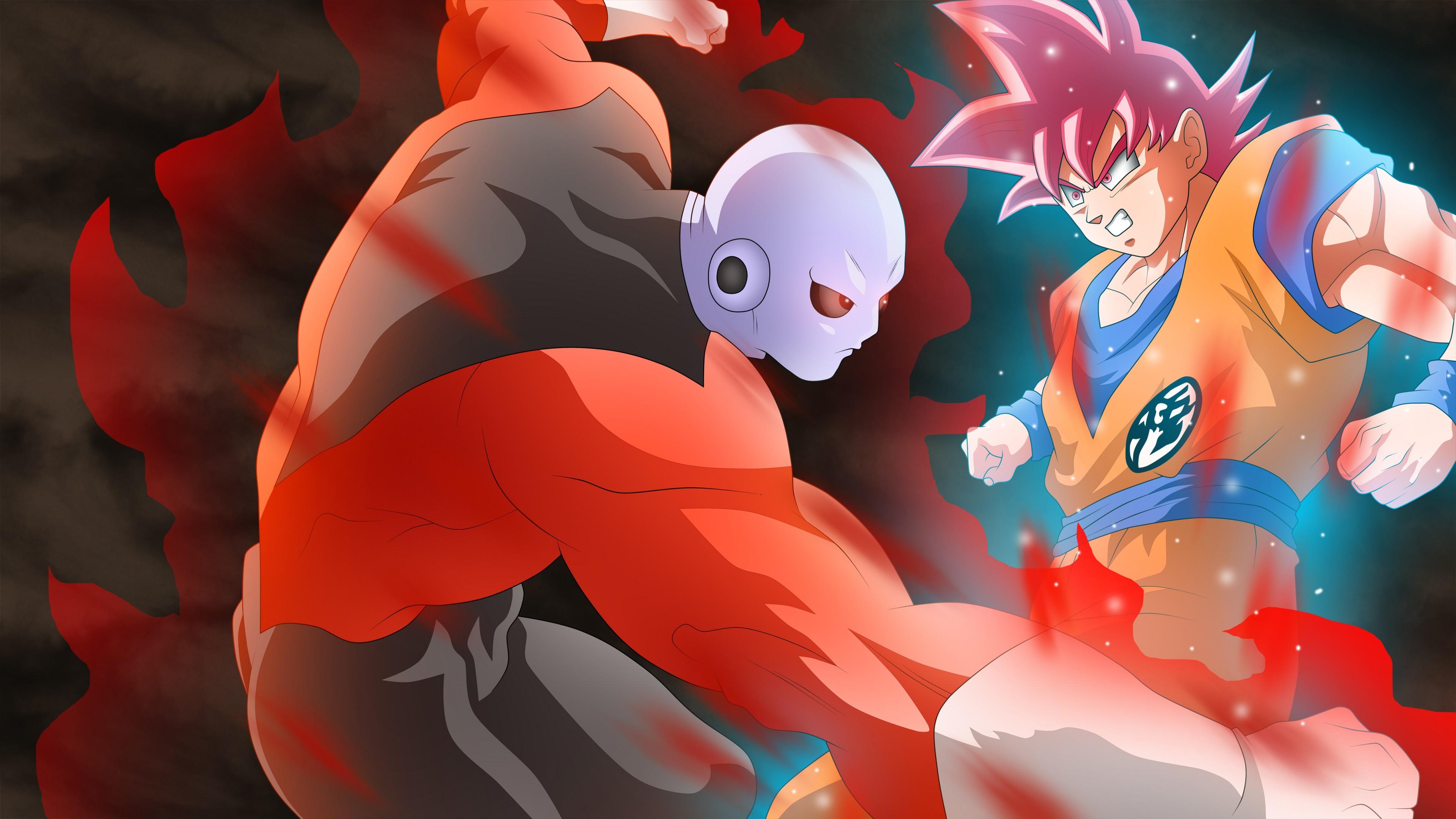 3840x2160 Anime Dragon Ball Super Jiren Goku Wallpaper and Free Stock