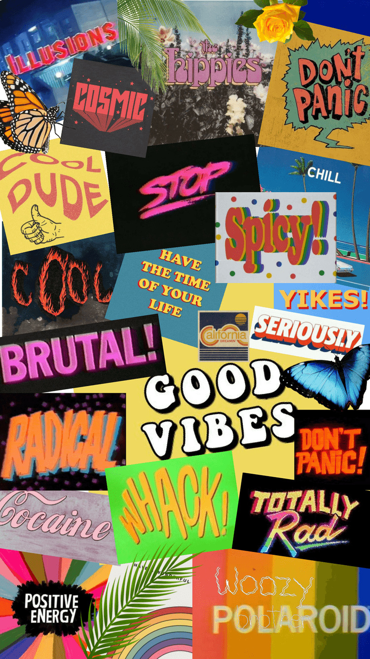 750x1334 Aesthetic Vibes Wallpaper