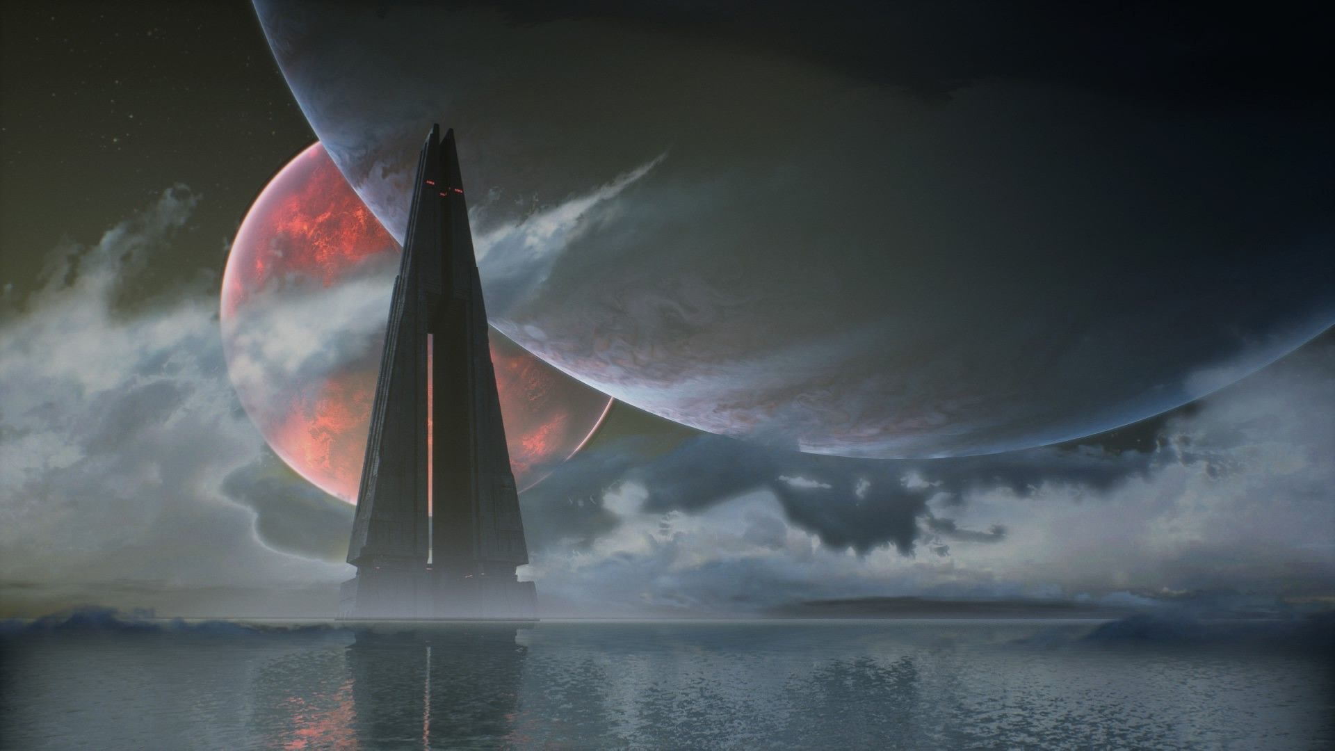 1920x1080 Sea And Planets HD Jedi Fallen Order Wallpaper