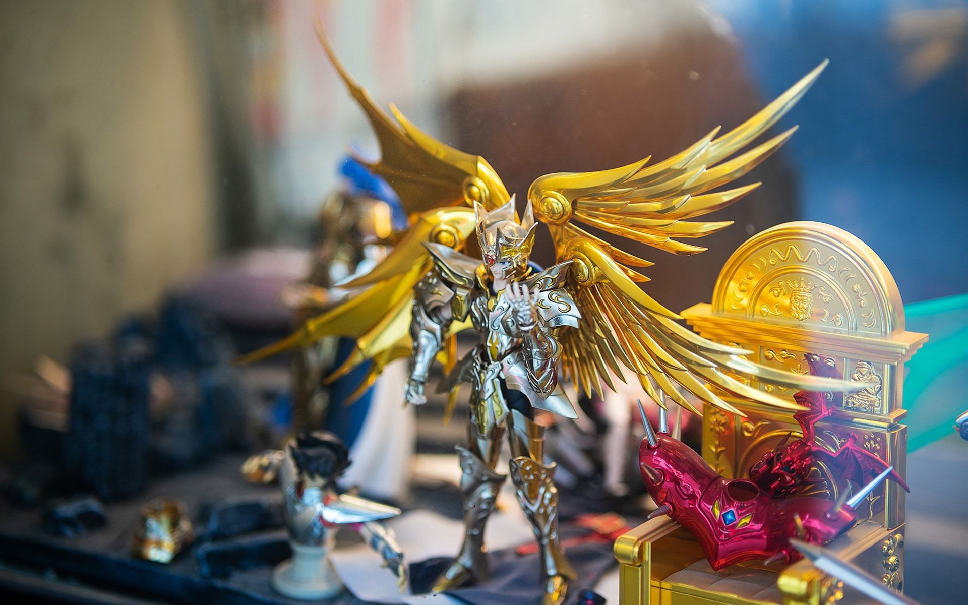 1920x1200 Wallpaper Saint Seiya, Hyoga, wings, toy 1920x1200 Picture, Image
