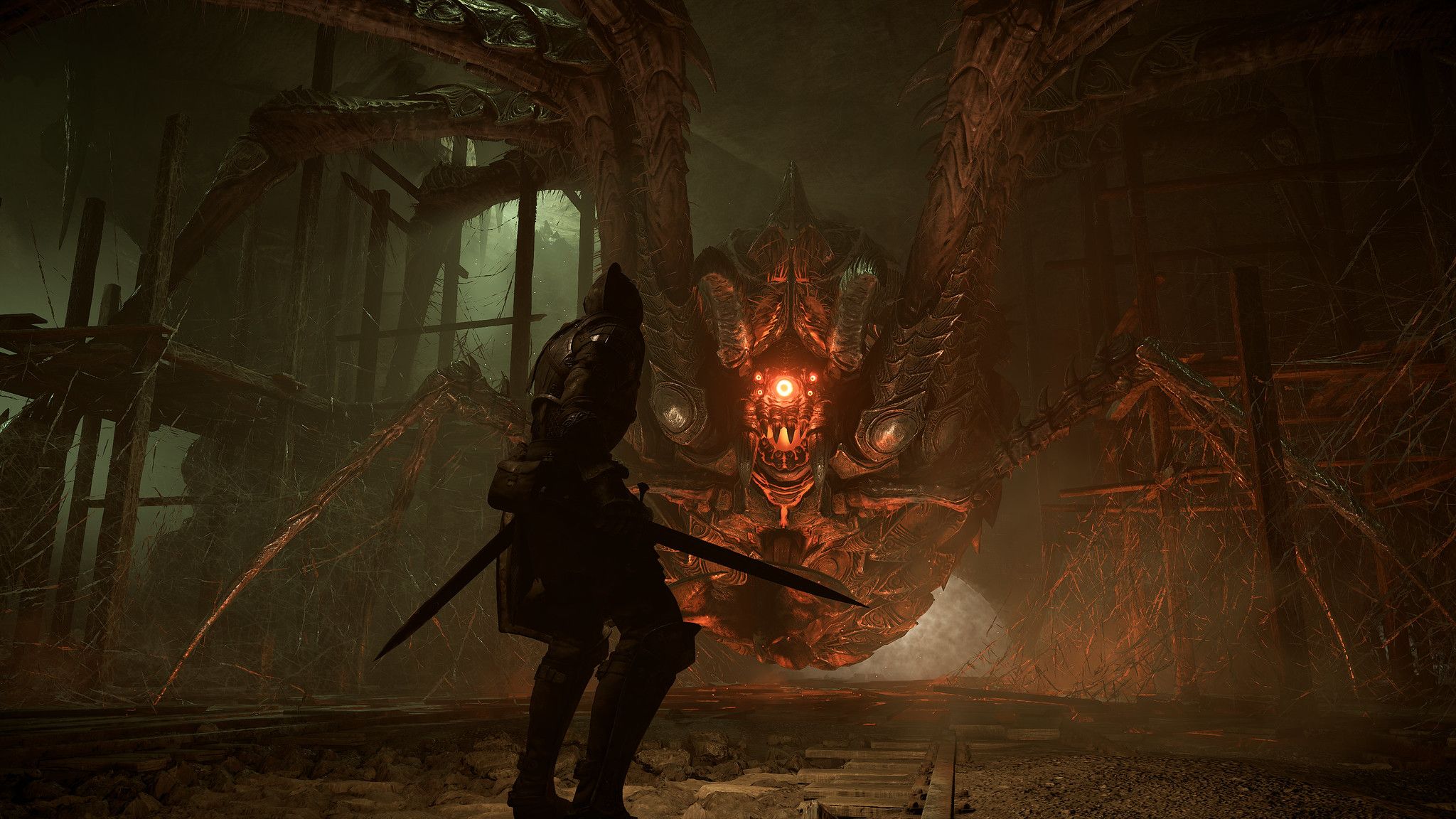 2048x1152 Demon's Souls Gameplay Highlights Armor Spider and Flamelurker