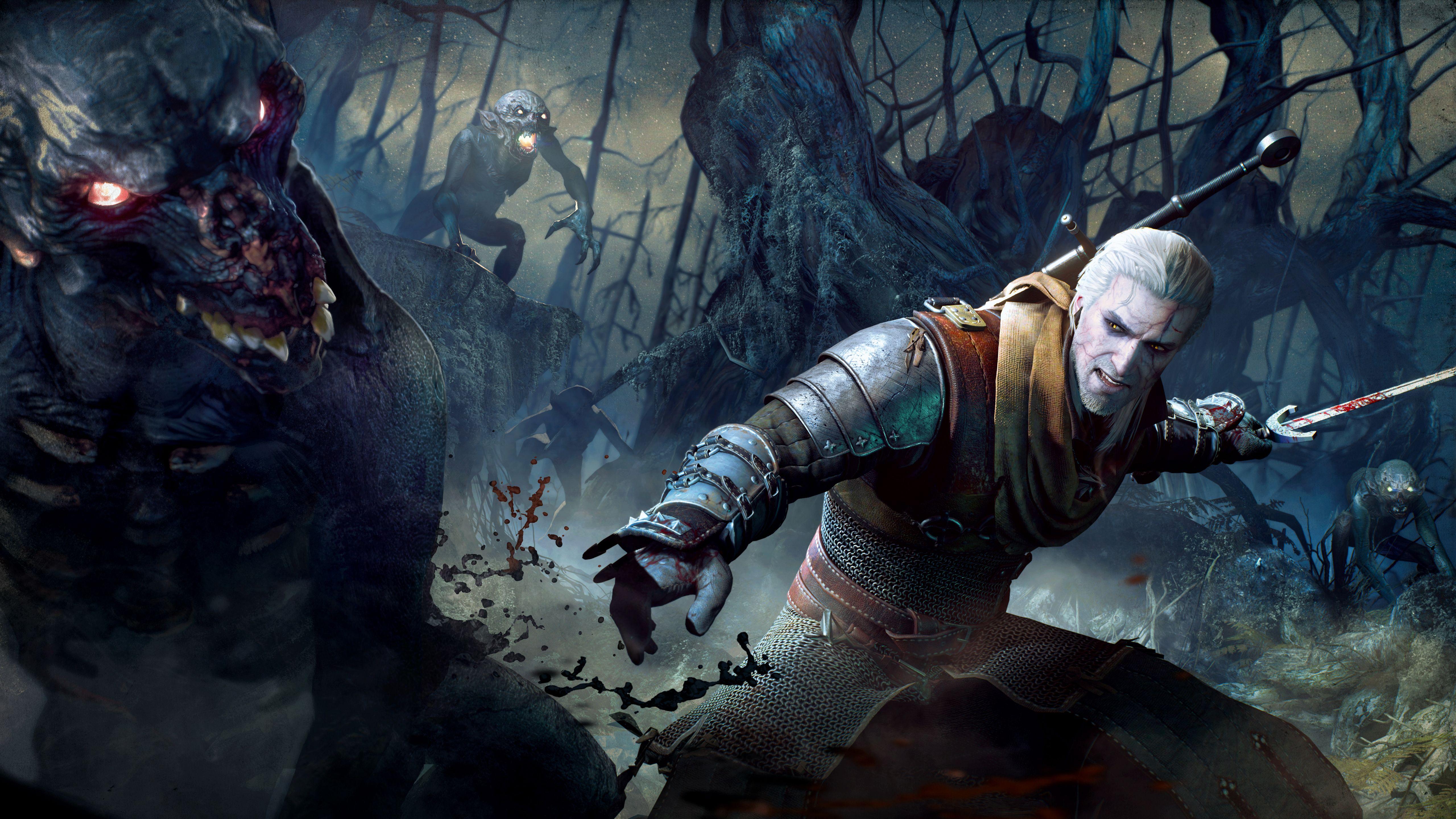 5120x2880 Witcher 3 4K Wallpaper .