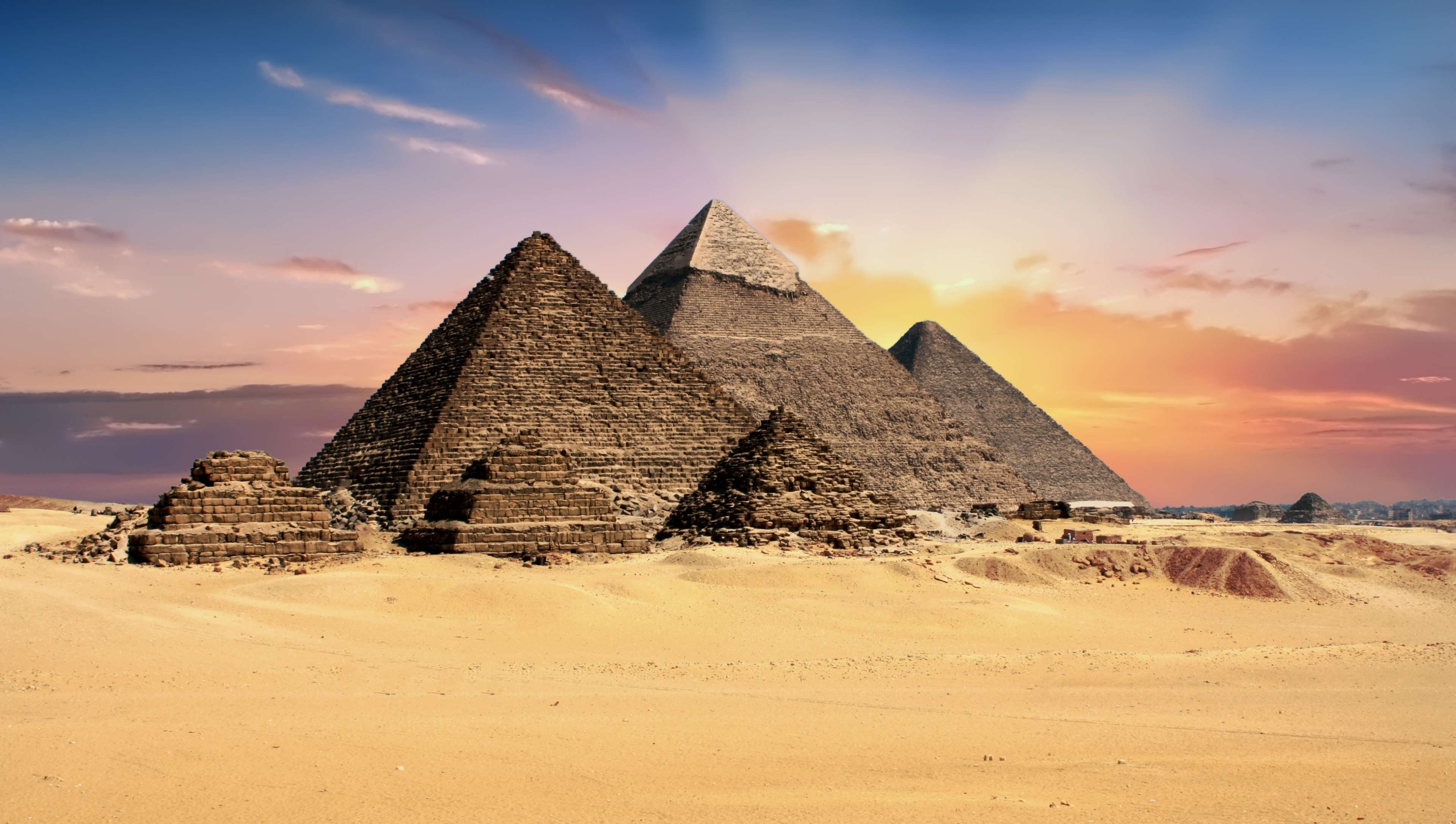 3840x2175 ancient, archeology, architecture, egypt, egyptian, giza, landmark
