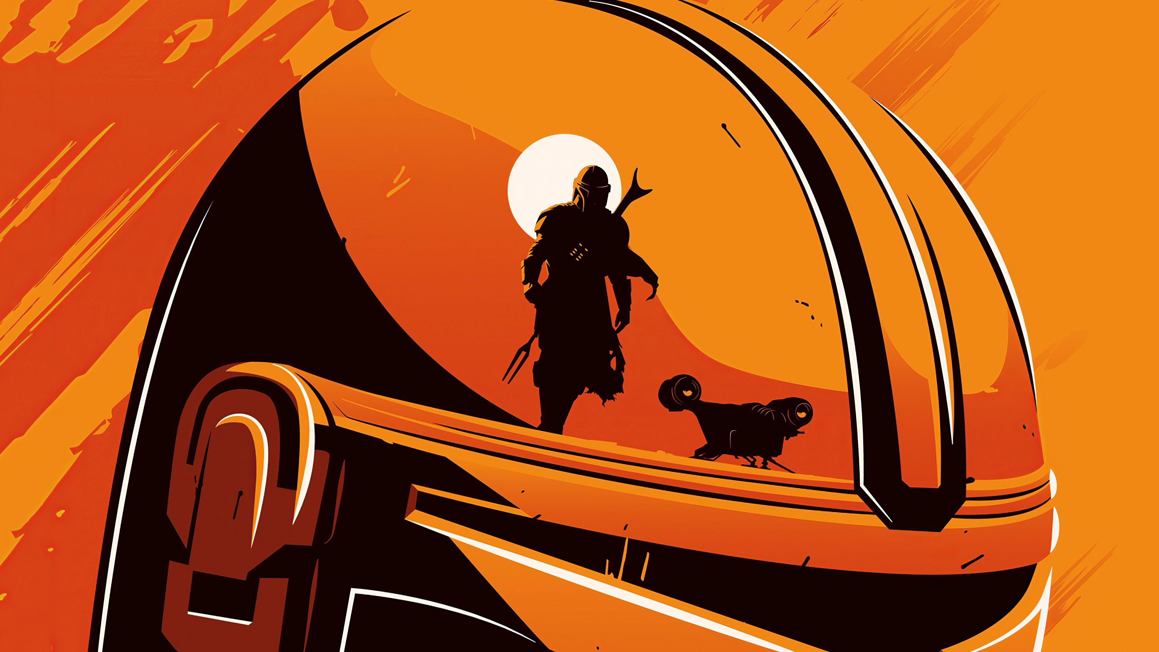 3840x2160 The Mandalorian HD Wallpaper & Background